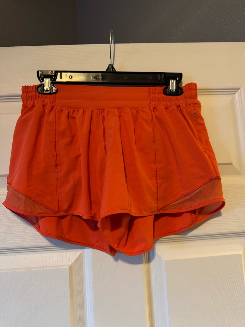 lululemon athletica Women's Bright Orange Athletic Shorts